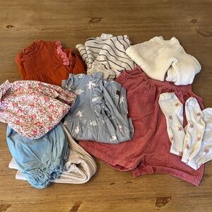 Girls Fall Transitional Wardrobe 3-4y